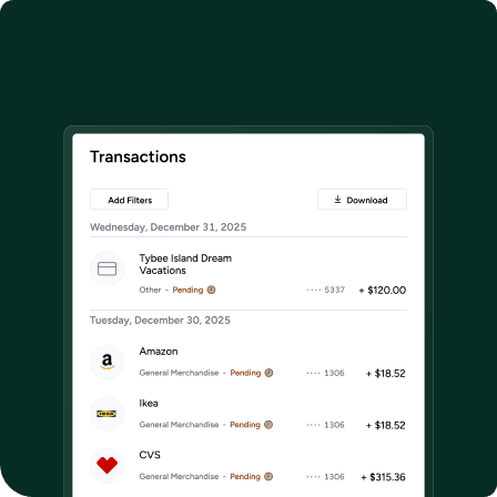 Real-time expense oversight