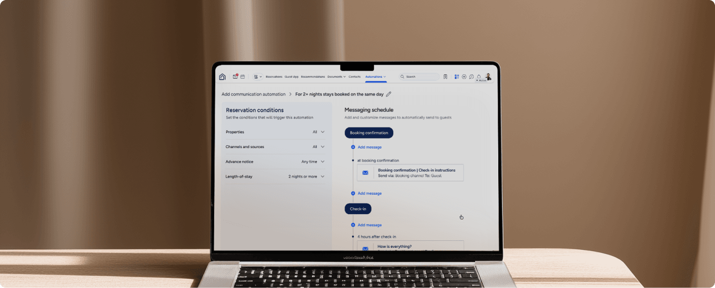 Intelligent <em>automation</em> for every stage<br> of the guest journey