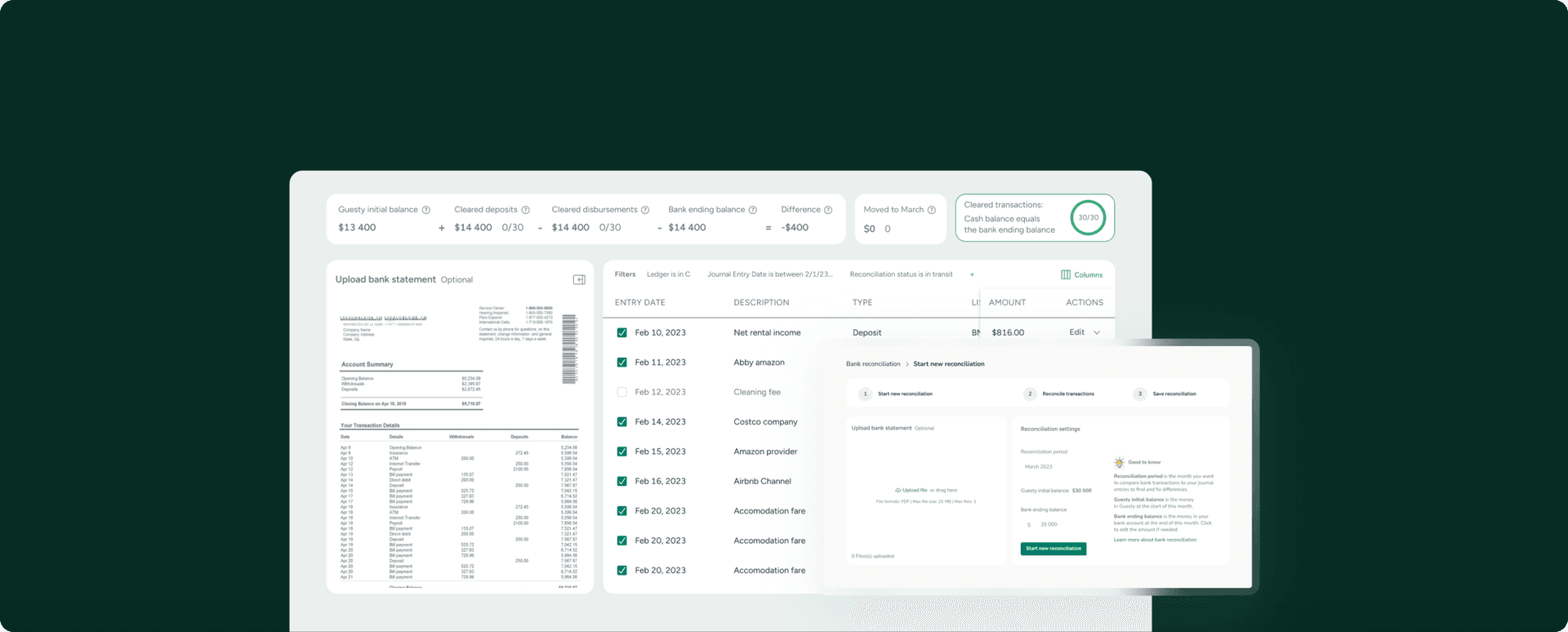 Embedded <em>trust accounting</em> that <br>gets your numbers right
