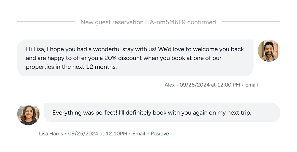 Create repeat customers