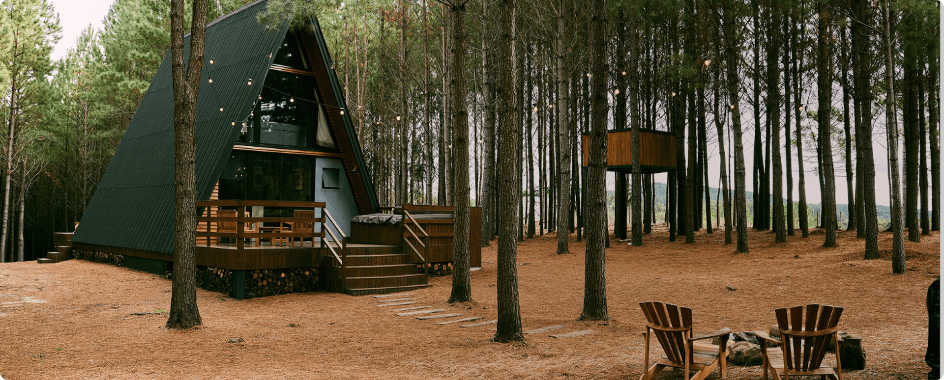 The PMS designed for glamping, cabins,<br>and exceptional <em>outdoor stays</em>