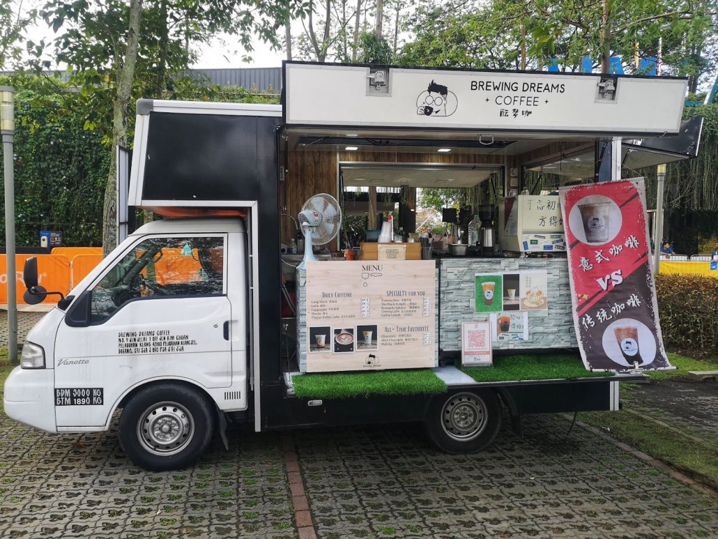 Local coffee cart